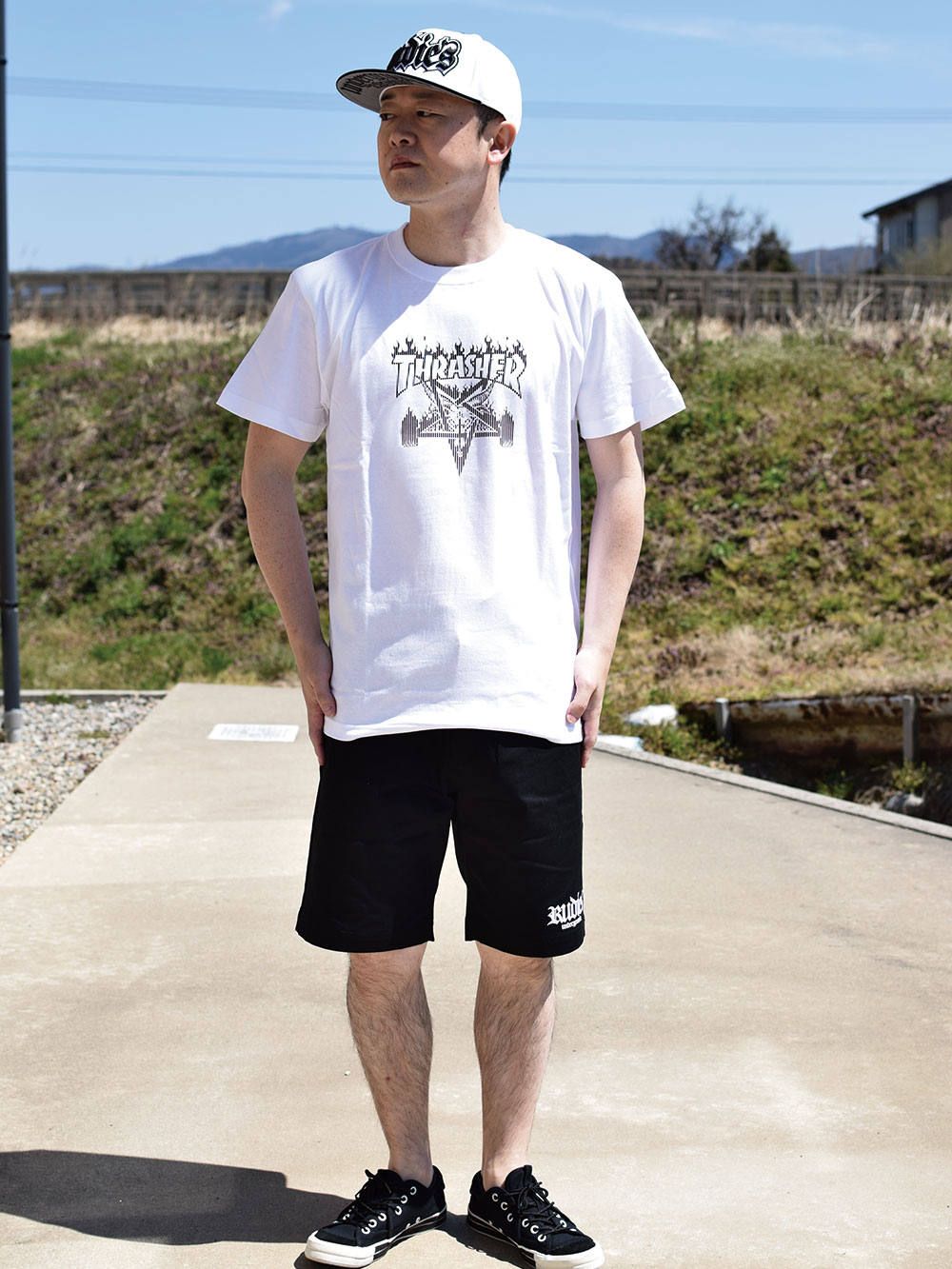 THRASHER - SKATE GOAT BARS-TEE | DOLL