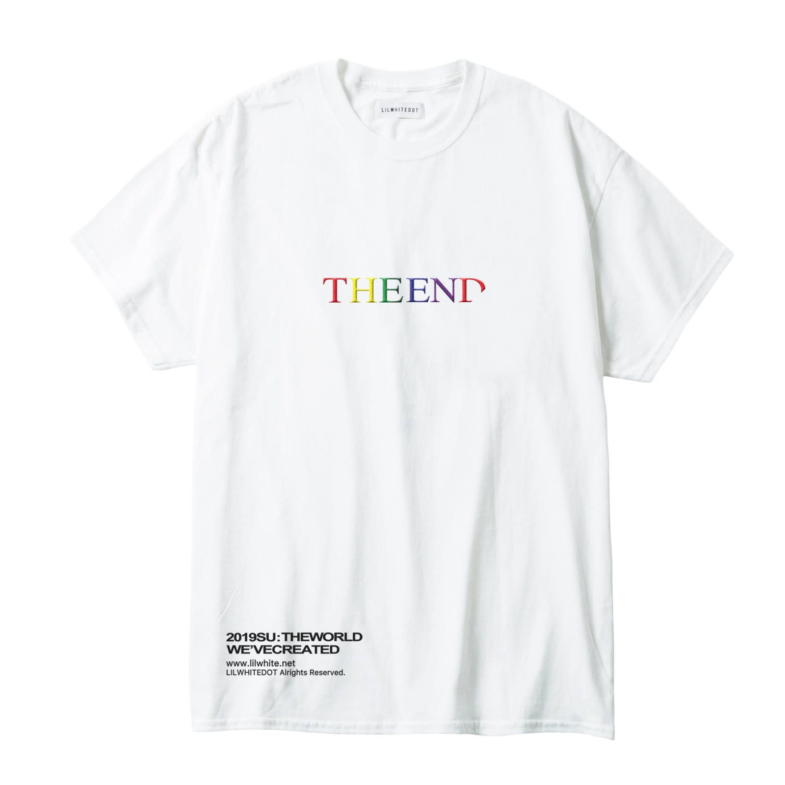 “THE END” EMBROIDERY TEE