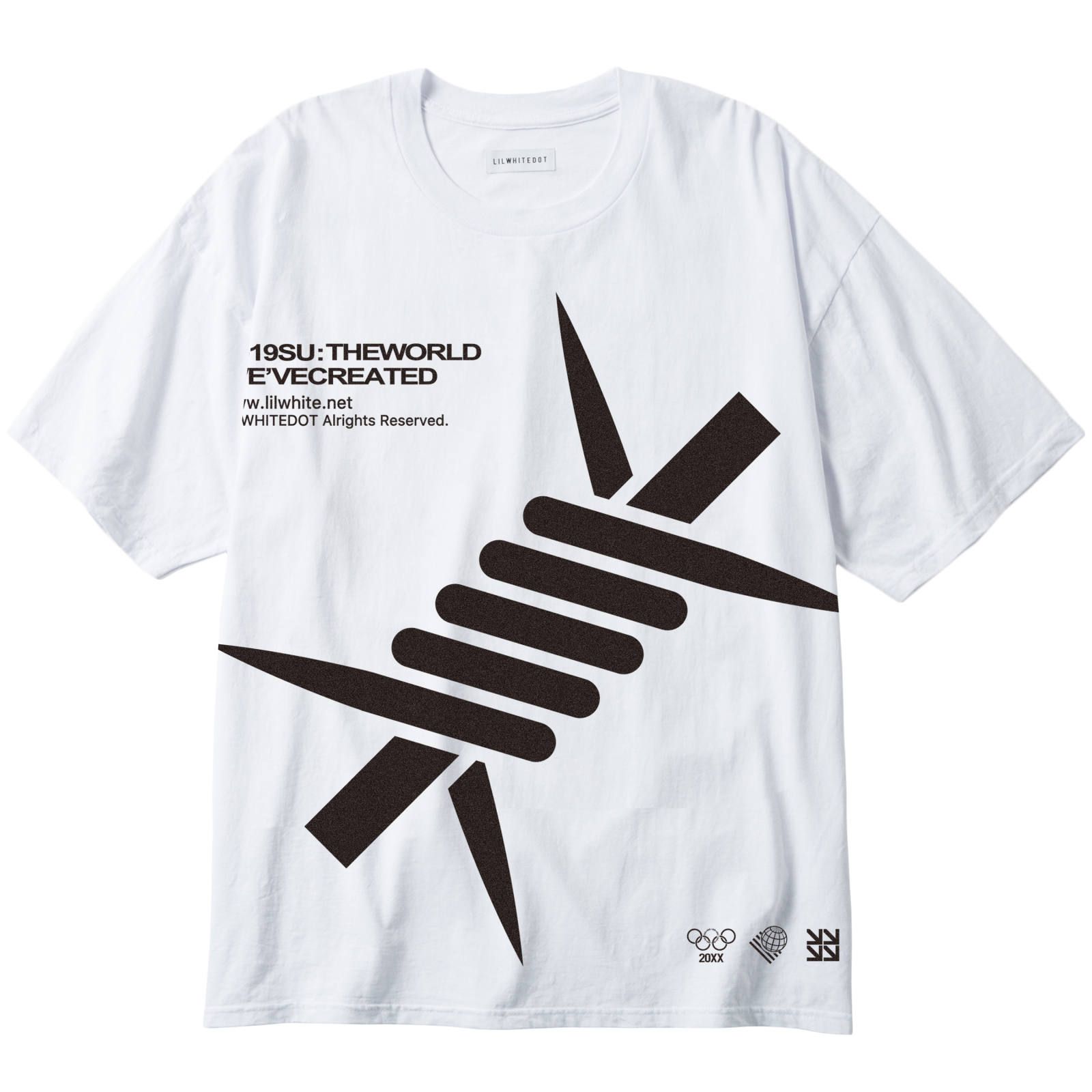 “BARBED” EXTRA BIG TEE