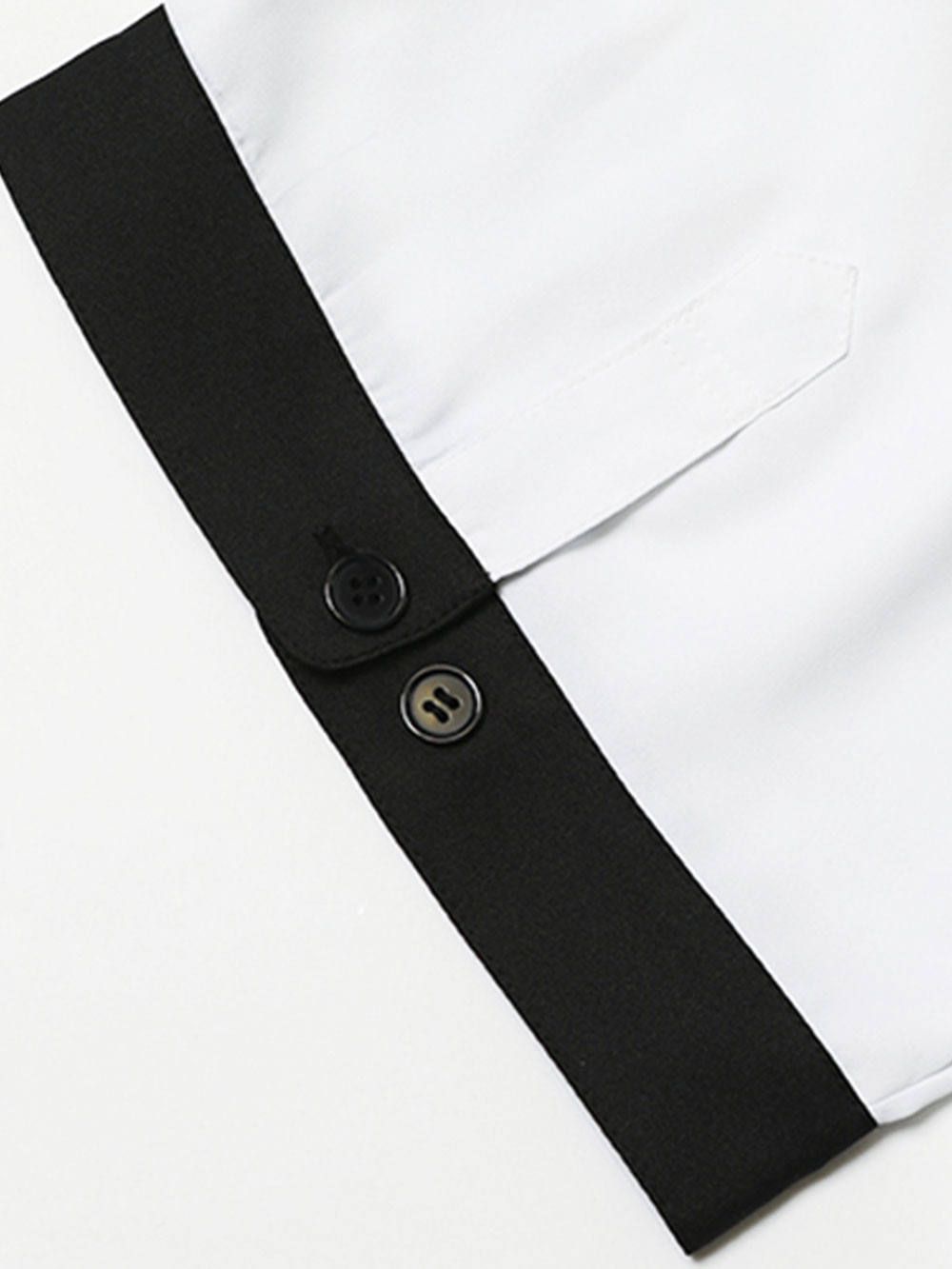 LAX -Hemline Half Sleeve Shirts-