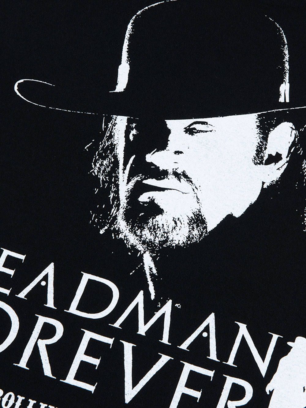 RCxWWE THE UNDER TAKER Tee "DEAD MAN FOREVER"
