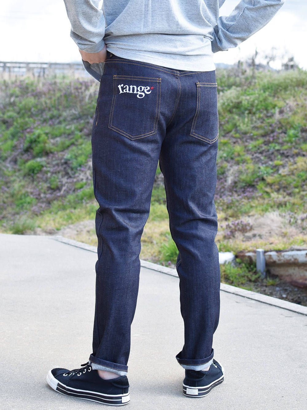 range stretch skinny fit denim