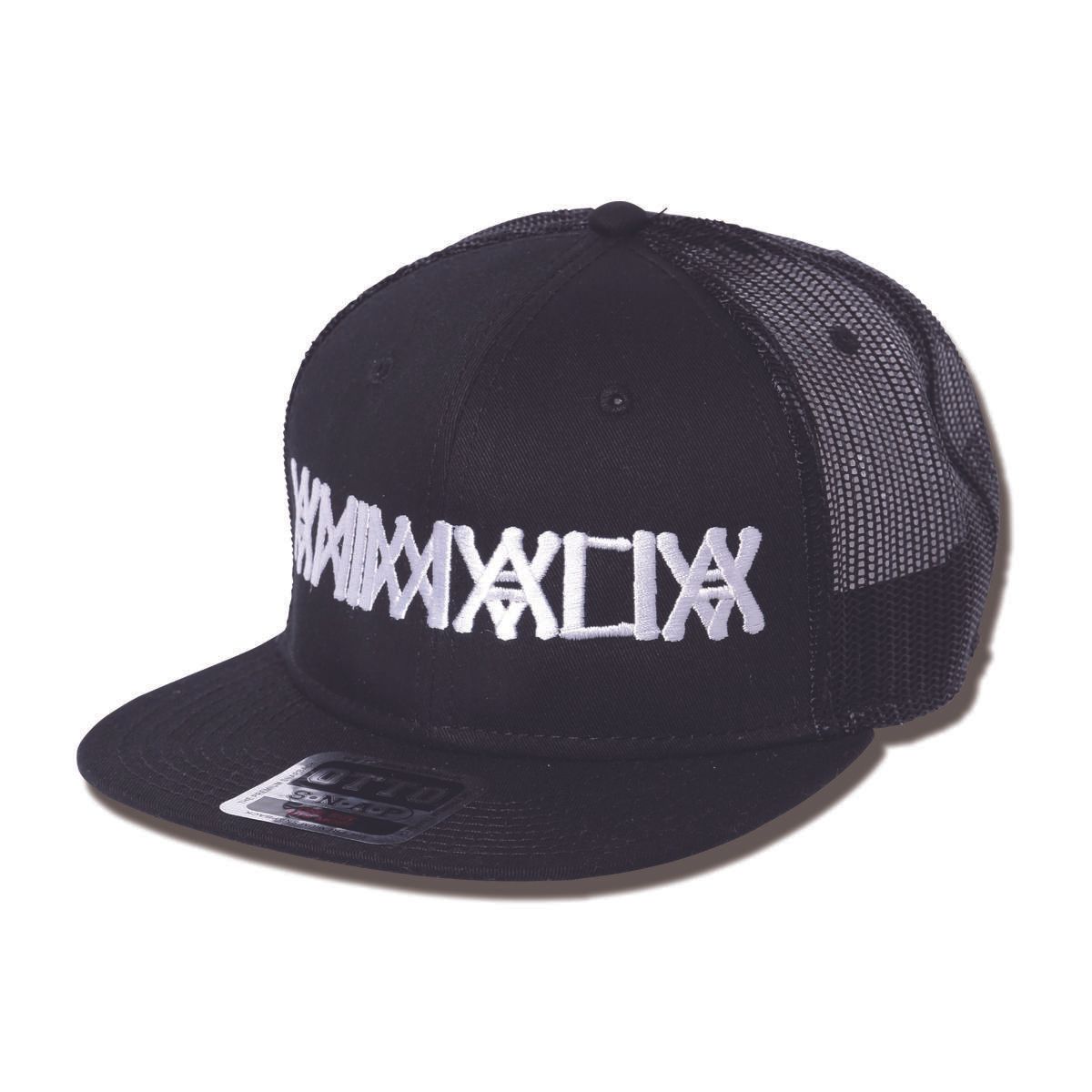LOGO Mesh Cap-Square Visor