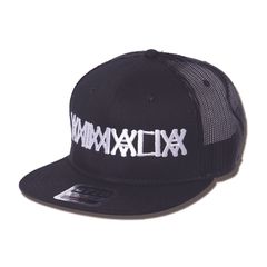 LOGO Mesh Cap-Square Visor