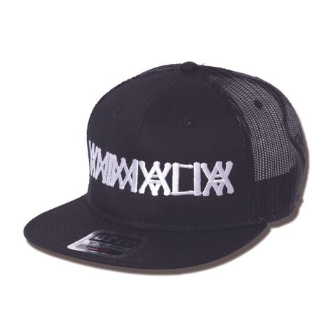 LOGO Mesh Cap-Square Visor