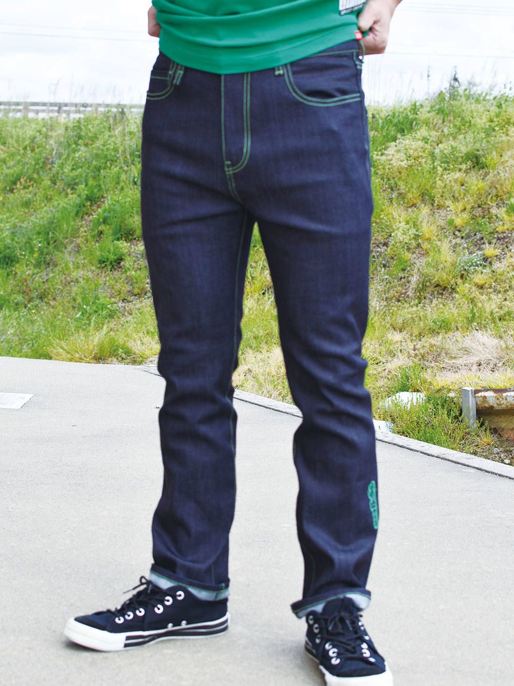sd tapered denim pant