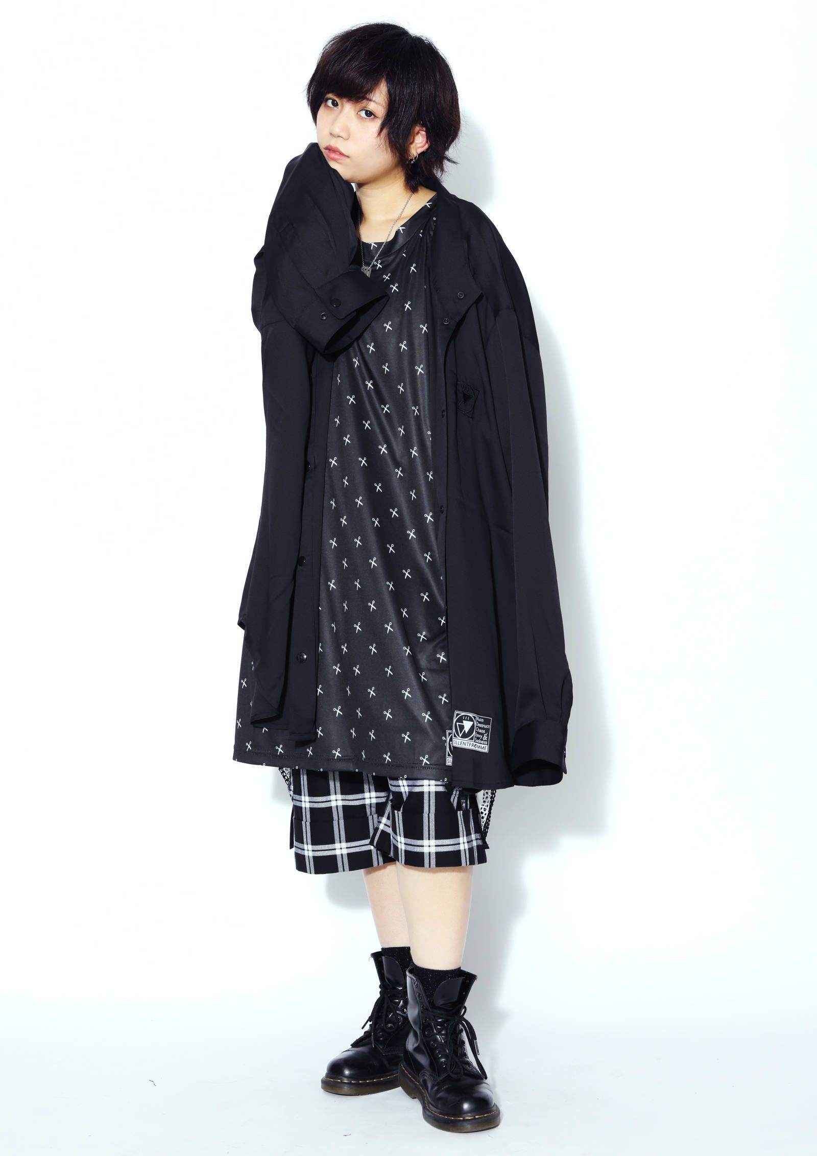 SHEARS -Patterned Short Sleeve-