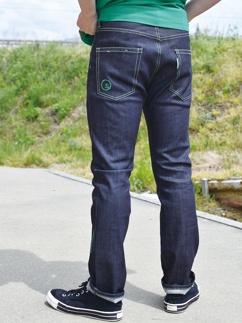 sd tapered denim pant