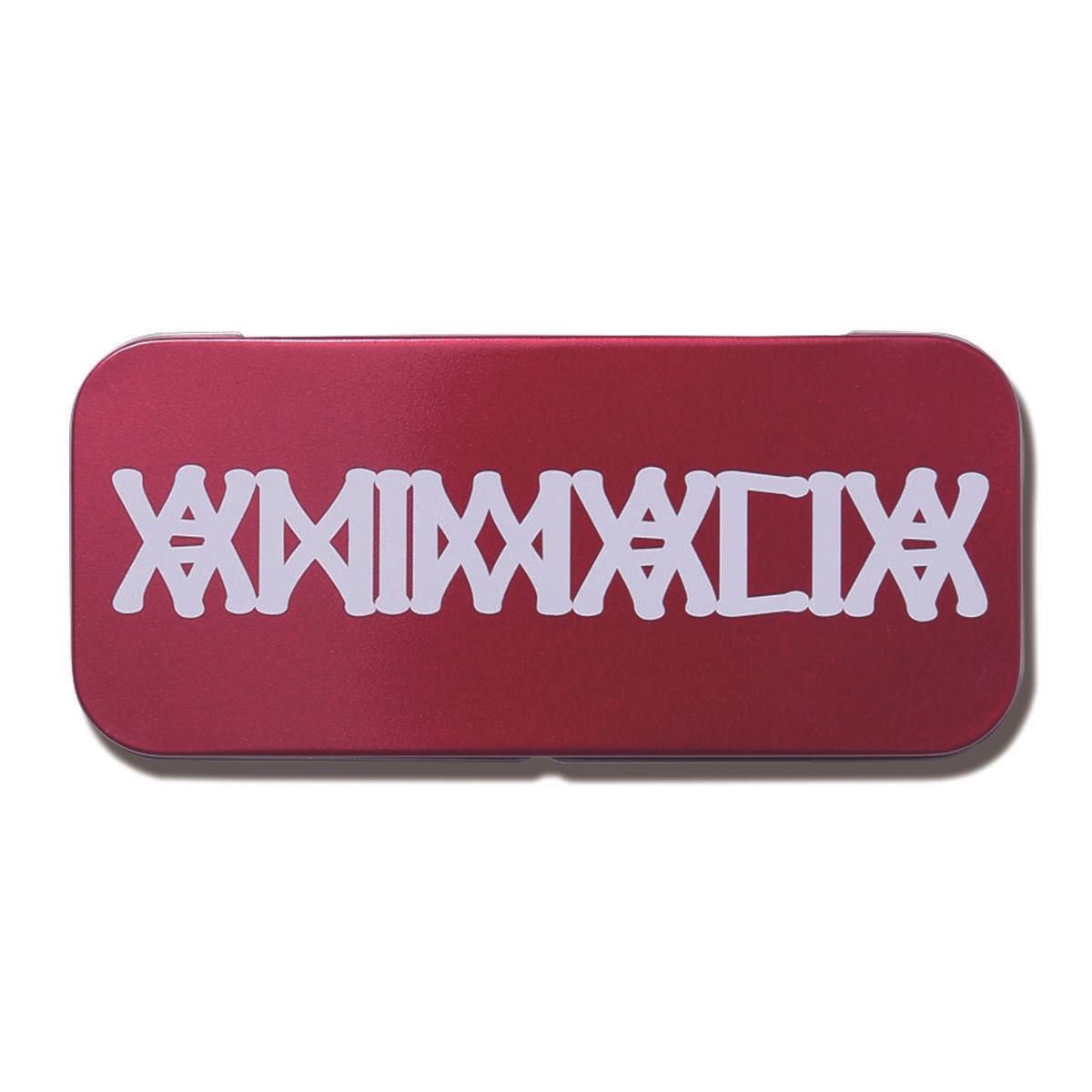 METAL PENCIL BOX & 2 BALLPOINT PEN SET