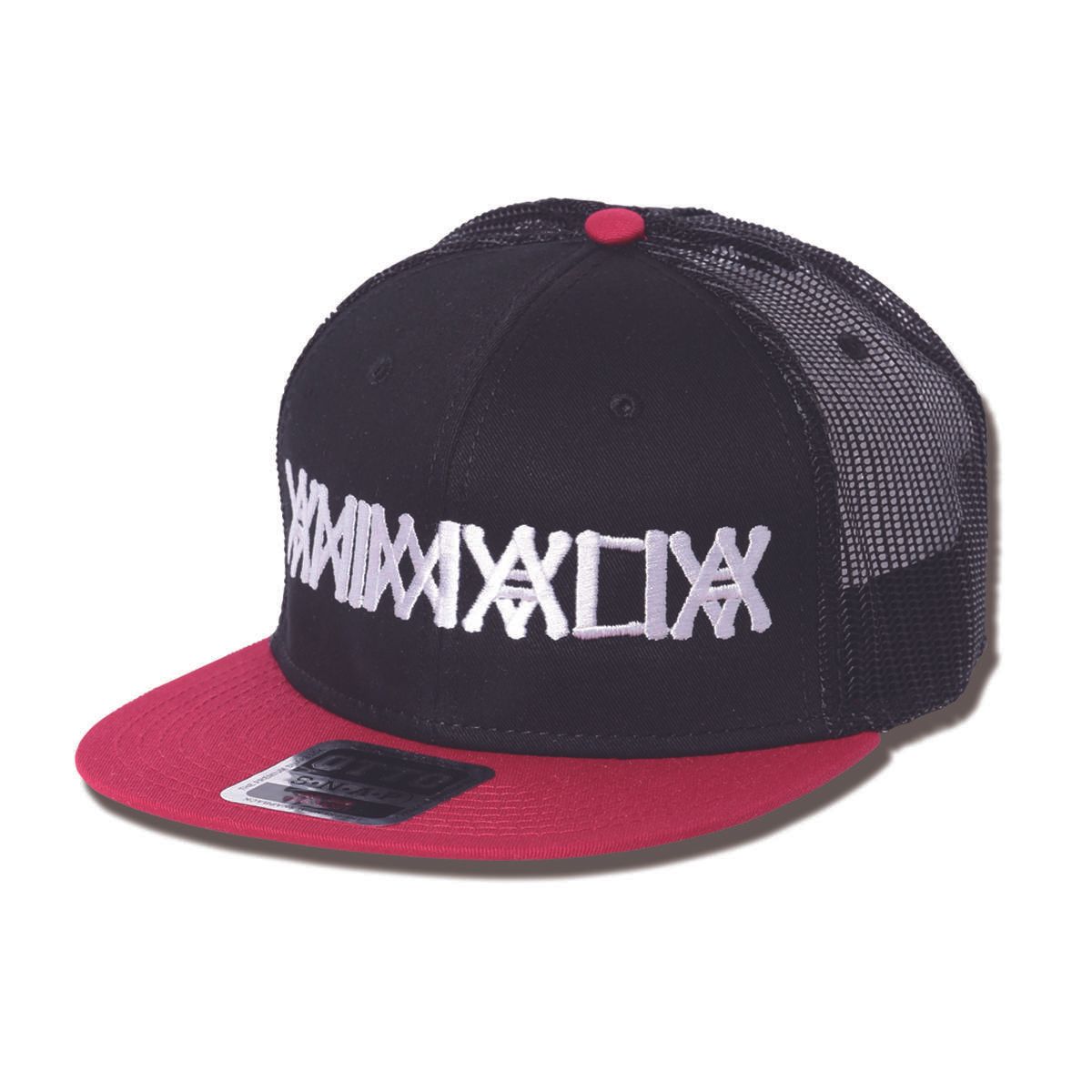 LOGO Mesh Cap-Square Visor
