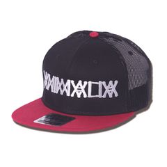 LOGO Mesh Cap-Square Visor