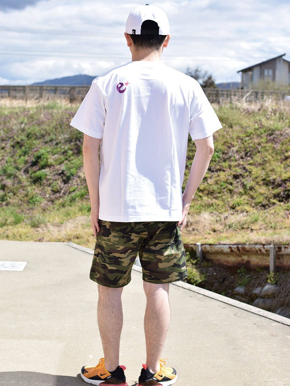 range fluorescence logo s/s tee