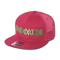 LOGO Mesh Cap-Square Visor
