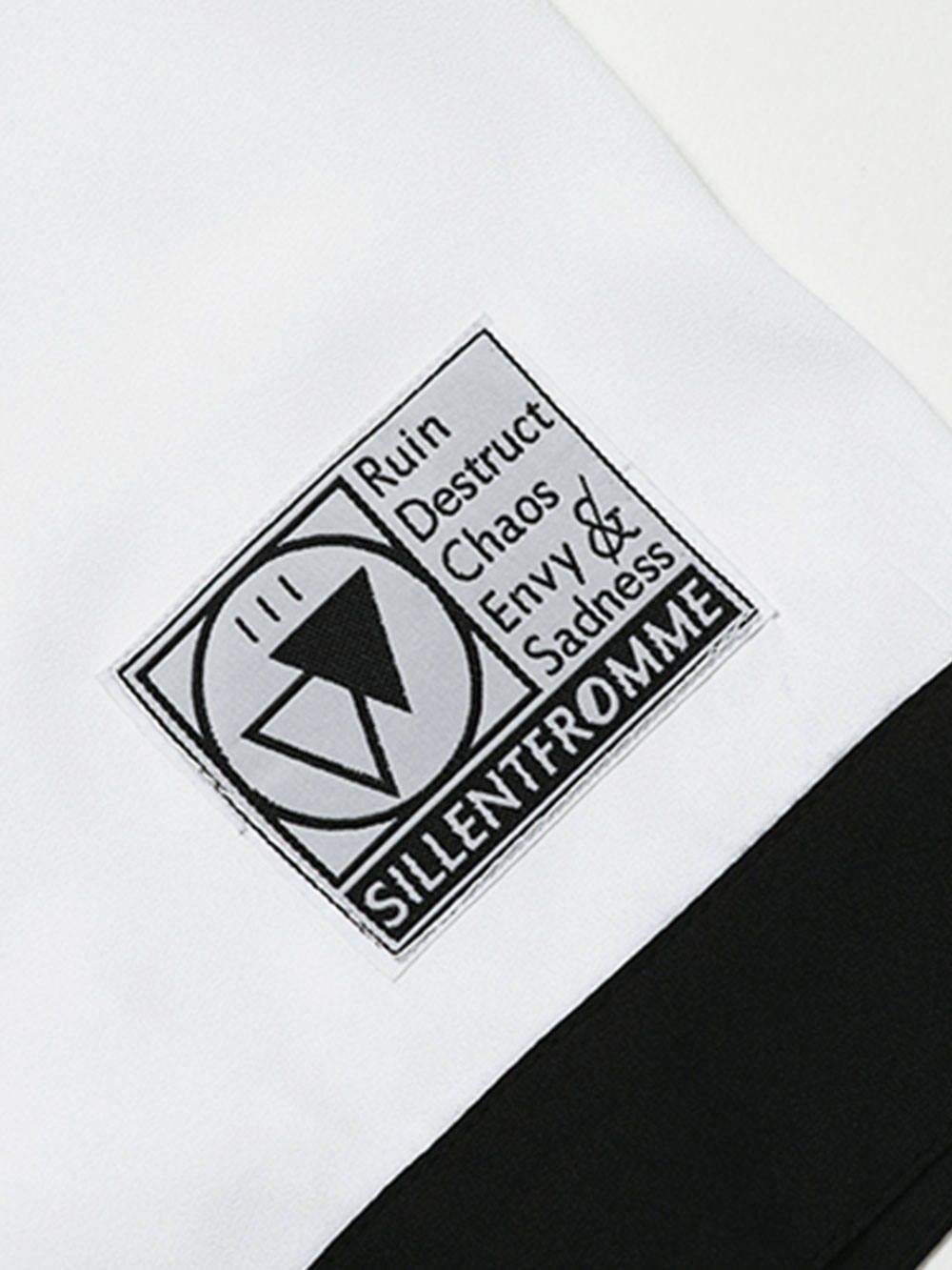 LAX -Hemline Half Sleeve Shirts-