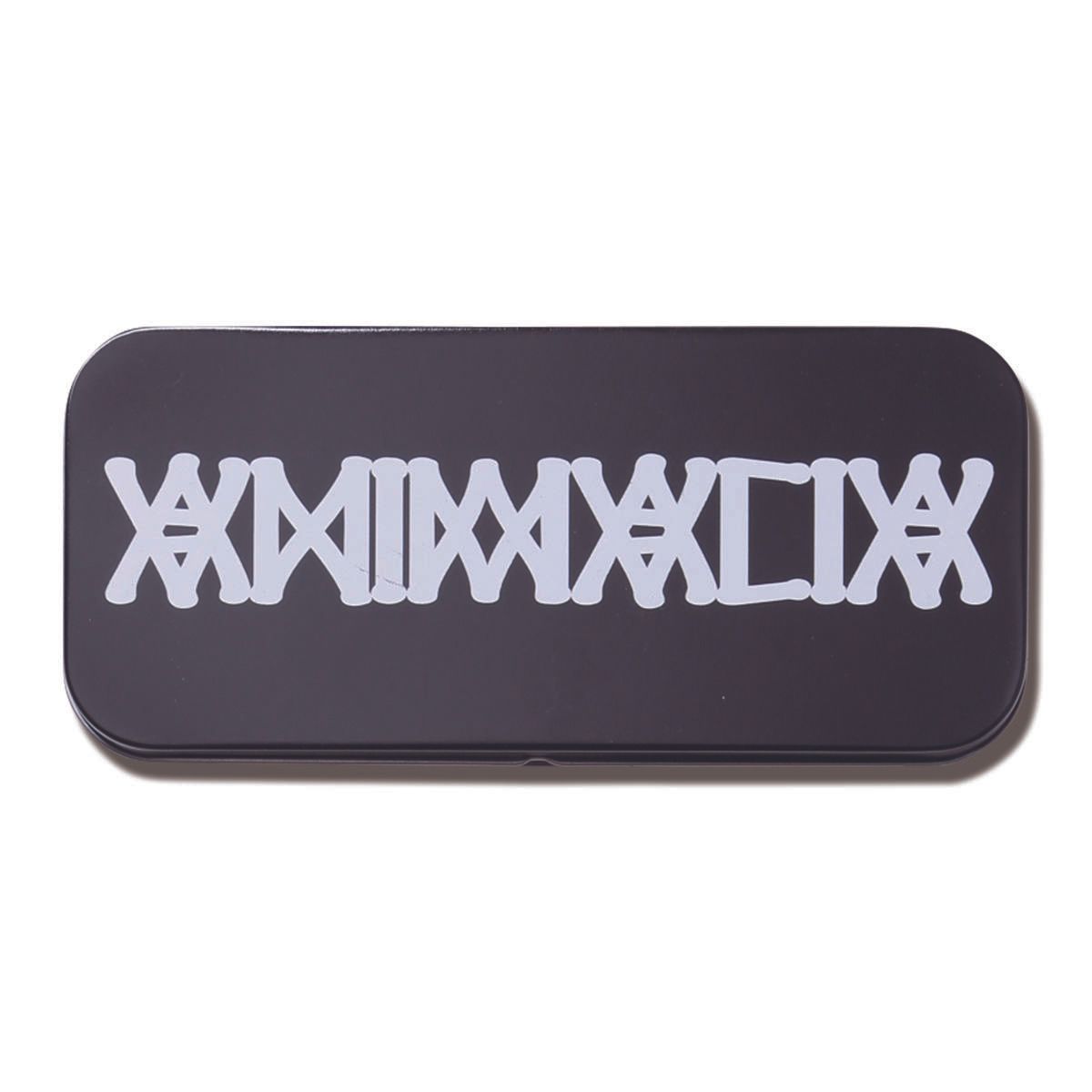 METAL PENCIL BOX & 2 BALLPOINT PEN SET