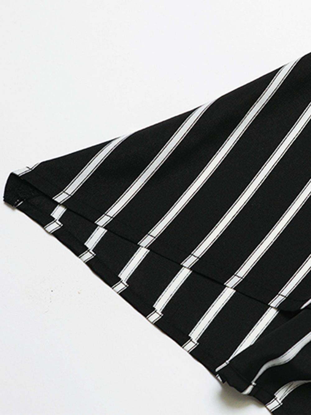 LAX -Hemline Half Sleeve Shirts-