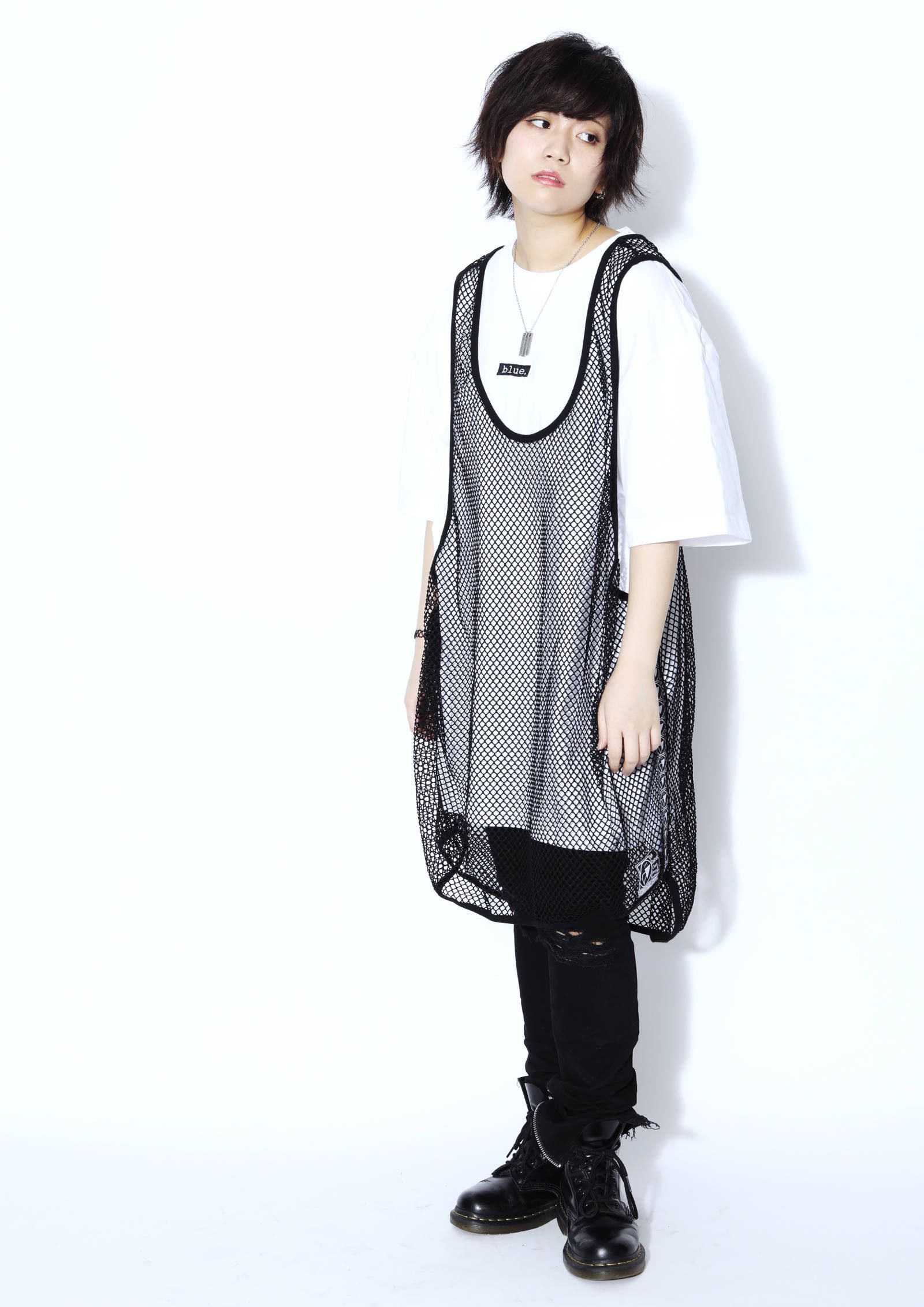 MIST -Net Tank Top-