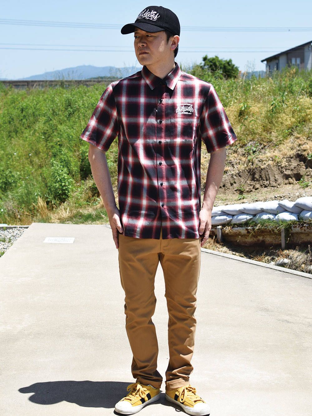 CHECK SHIRT-BABYLON-