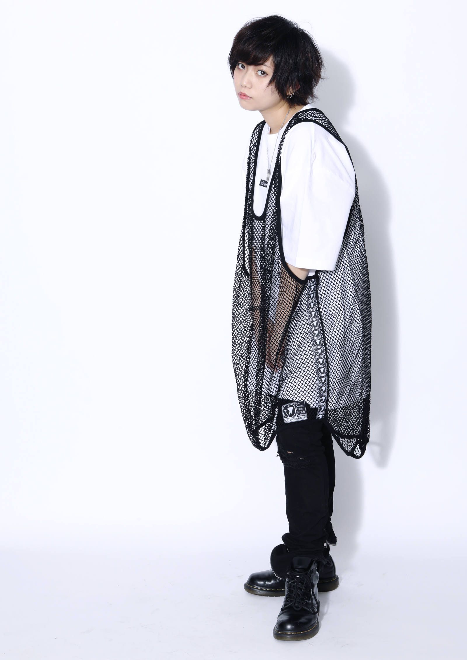 MIST -Net Tank Top-