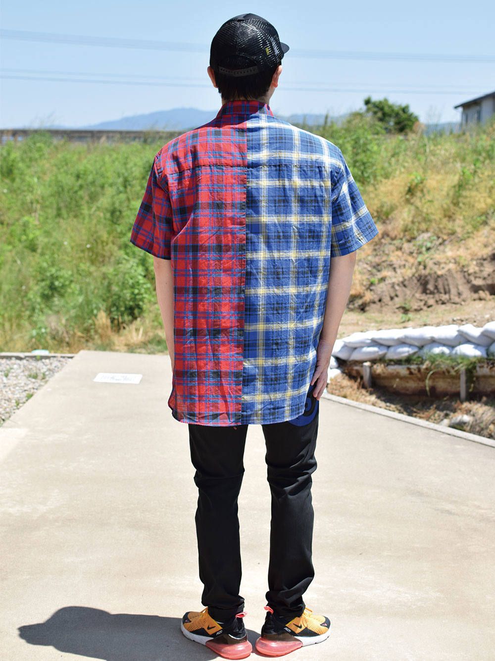 HALF and HALF BIG SHIRT