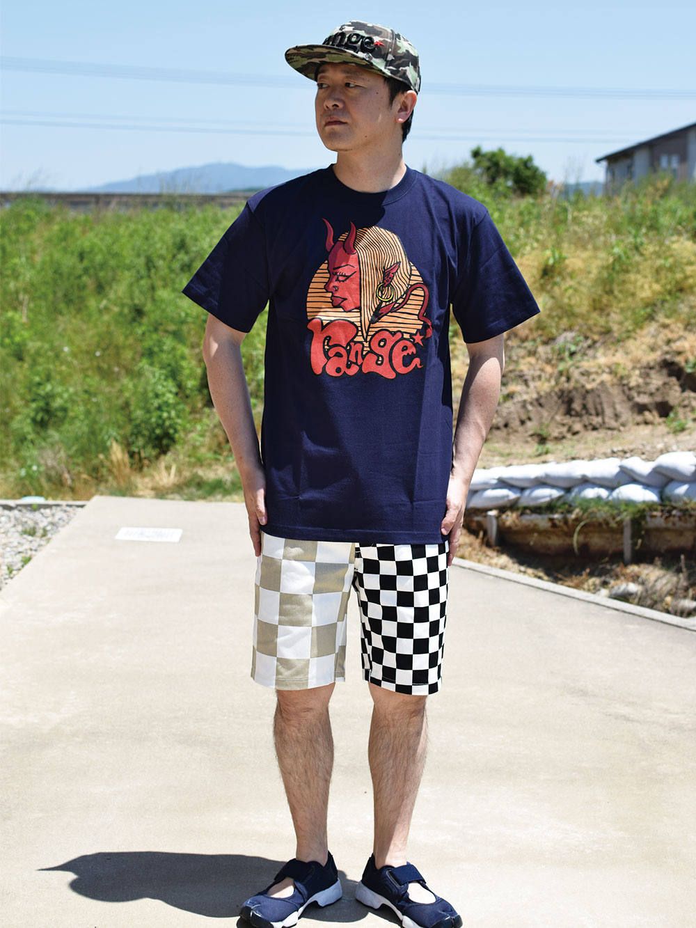 range devil girl s/s tee