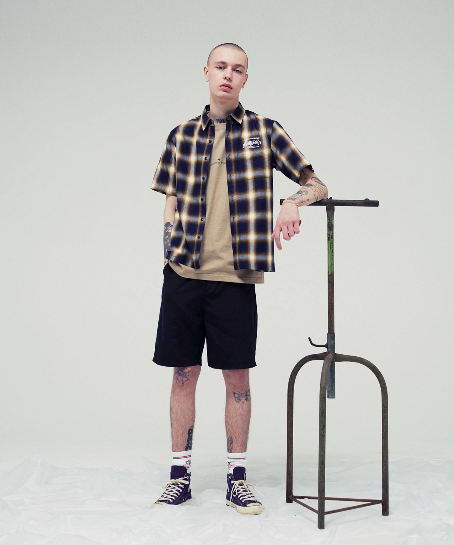 CHECK SHIRT-BABYLON-