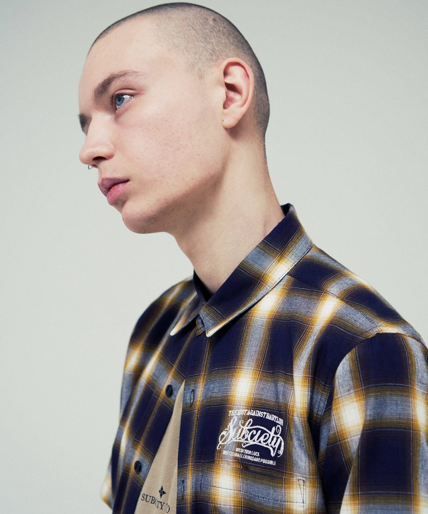 CHECK SHIRT-BABYLON-