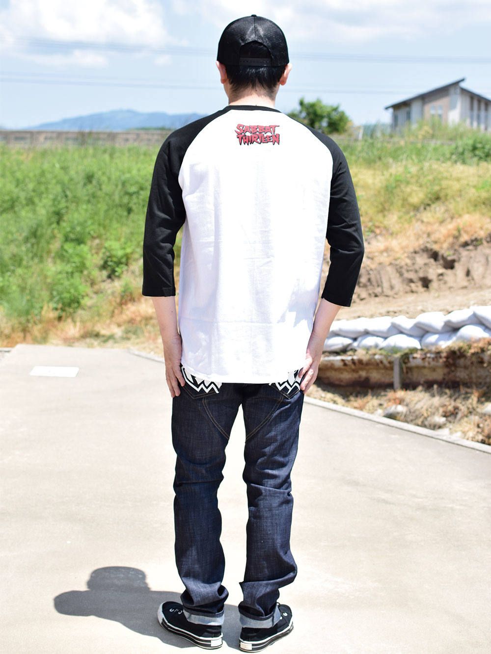 13X-BONE 3/4 RAGLAN T