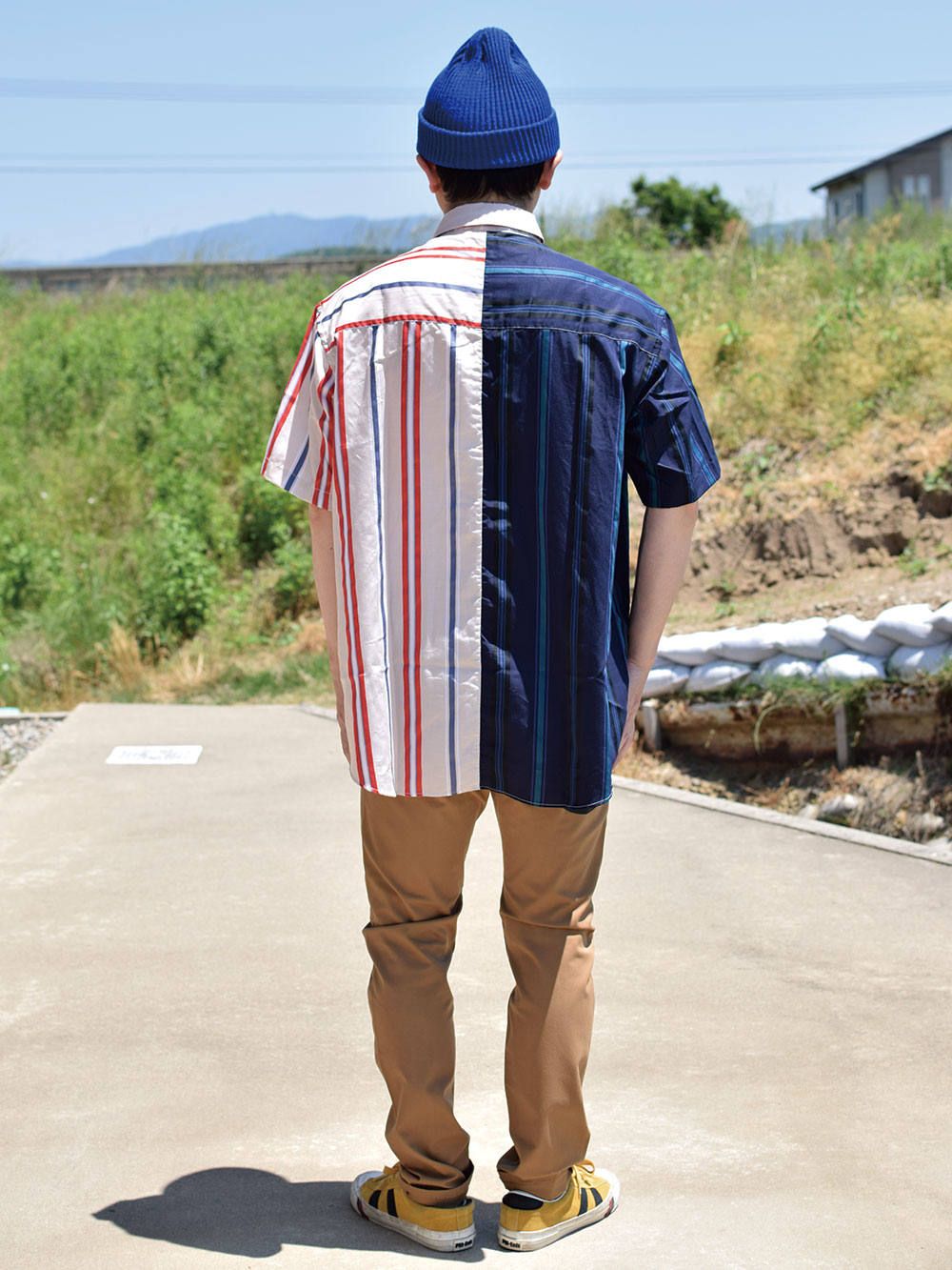 HALF and HALF BIG SHIRT