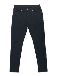 sd stretch skinny black denim pants