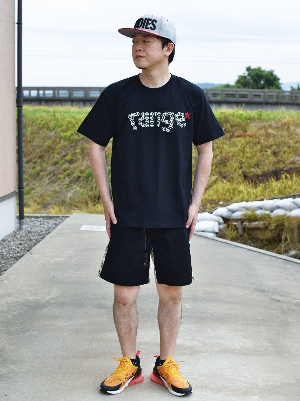 range chain logo s/s tee