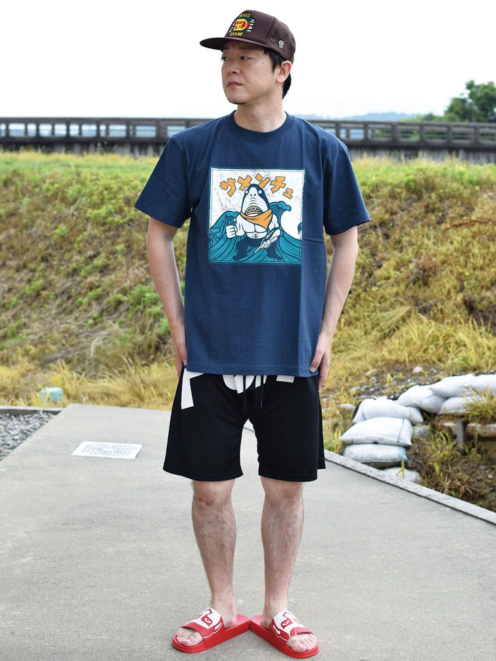鮫人シールTEE