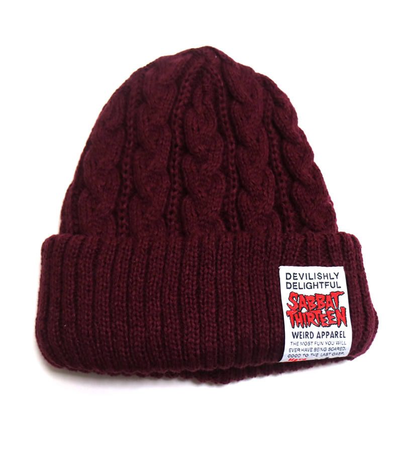 SCARE KNIT-CAP