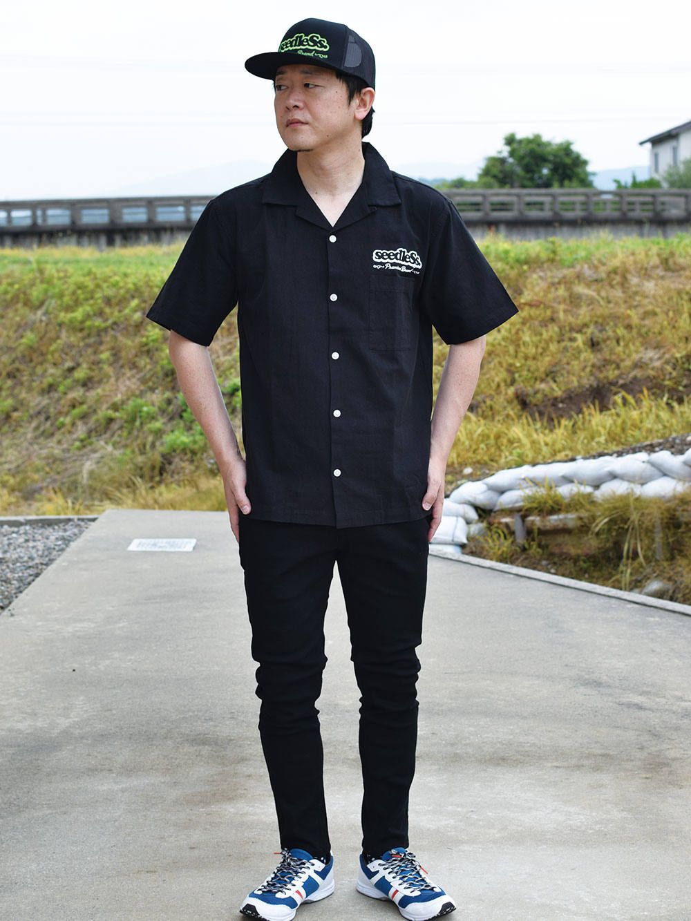 sd cotton/hemp open shirts