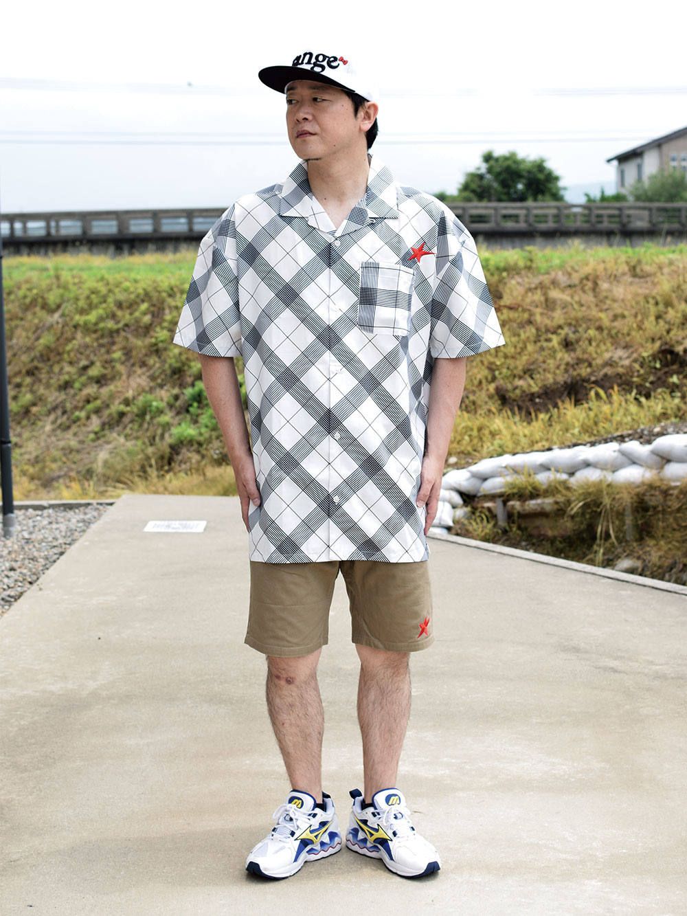 rg classic check open shirts