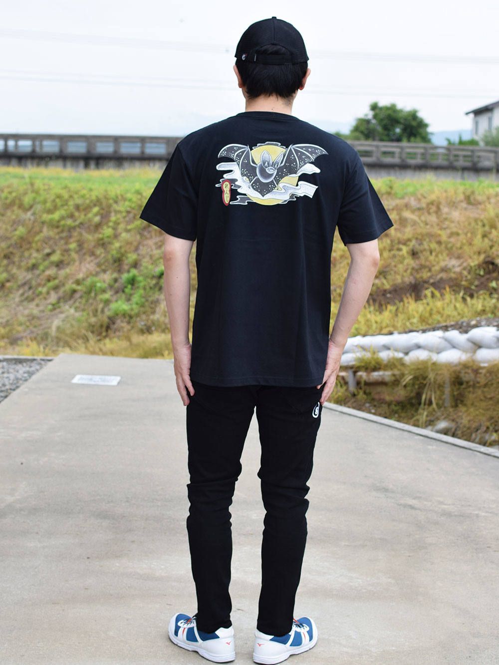 classic JP style bat s/s tee