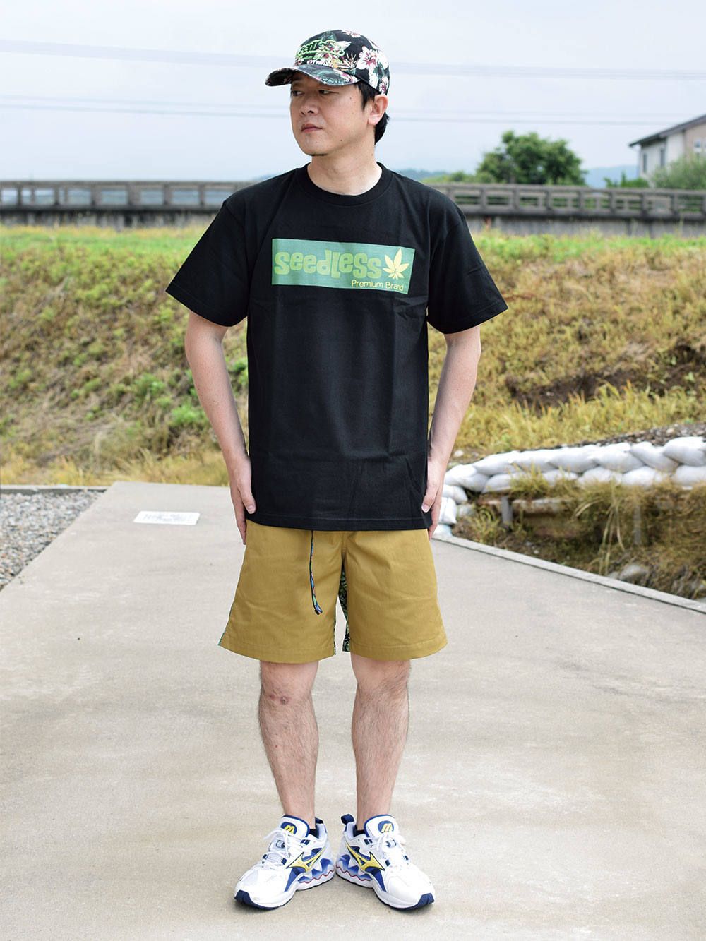 sd hand logo s/s tee