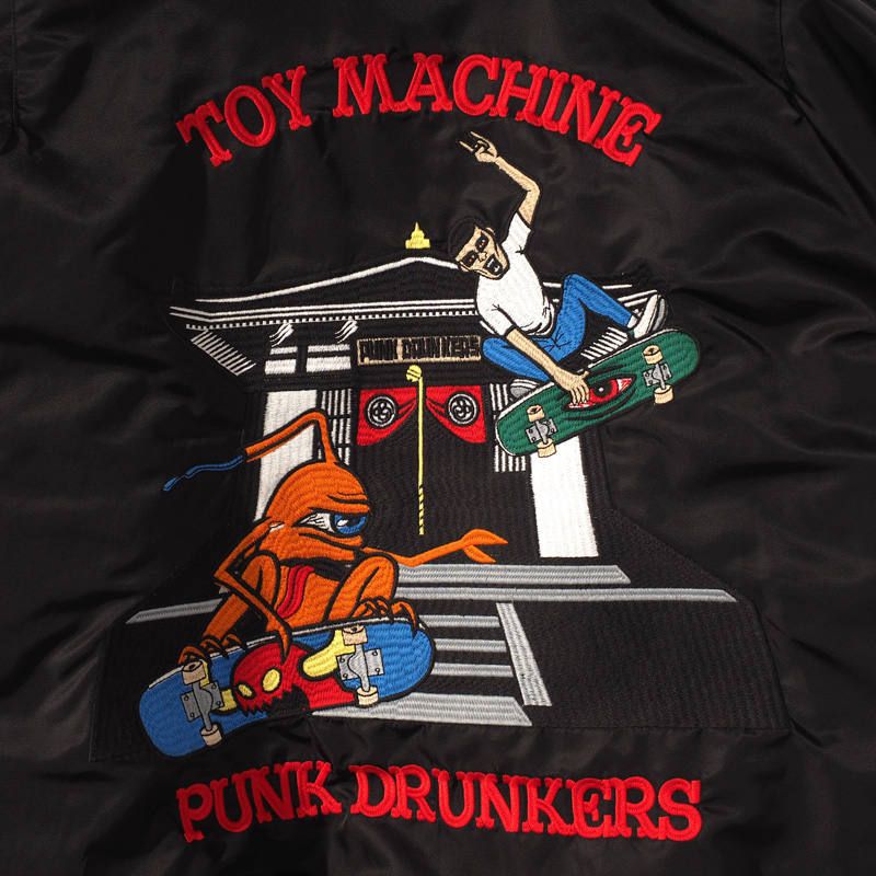PUNK DRUNKERS - [PDSxTOY MACHINE] MA-1.JKT | DOLL