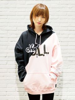 【 DOLL×HEDWiNG】Cross Cut Hoodie