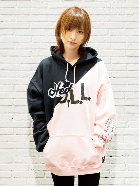 【 DOLL×HEDWiNG】Cross Cut Hoodie