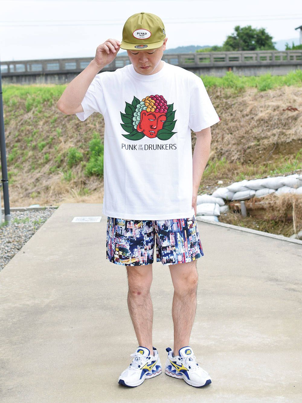 カラフル大仏TEE