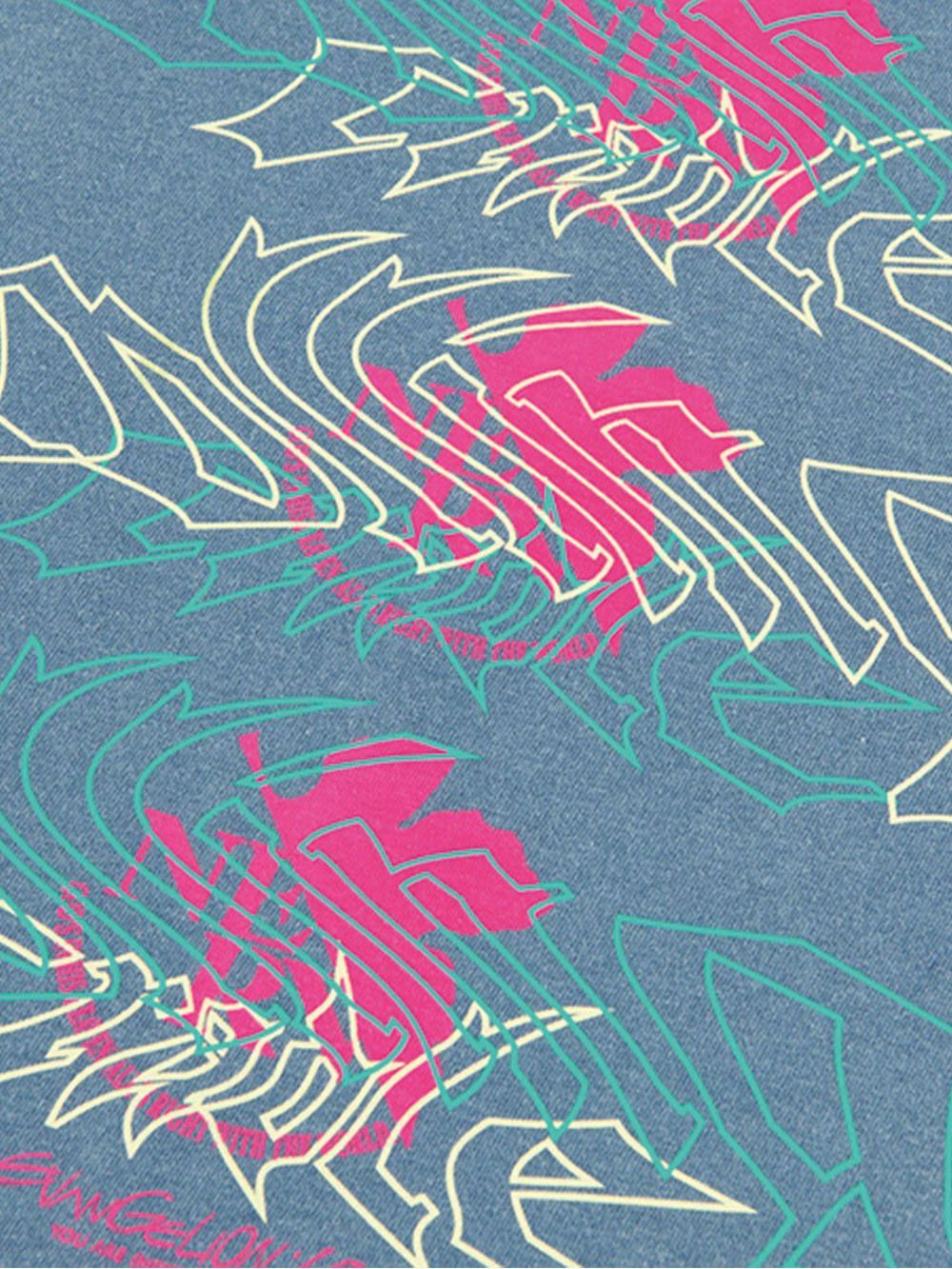 ROLLING CRADLE x EVA Tee Kaworu Nagisa