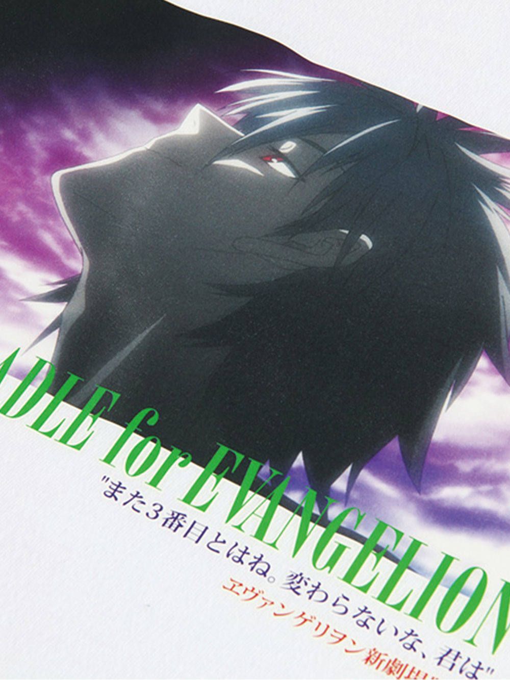 ROLLING CRADLE x EVA Tee Kaworu Nagisa