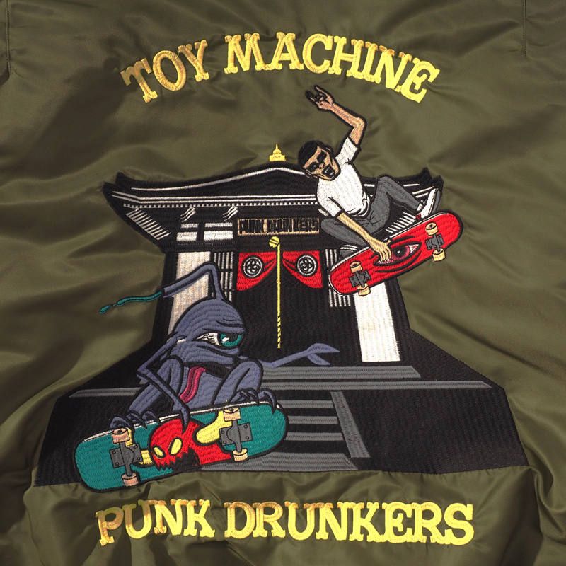 PUNK DRUNKERS - [PDSxTOY MACHINE] MA-1.JKT | DOLL