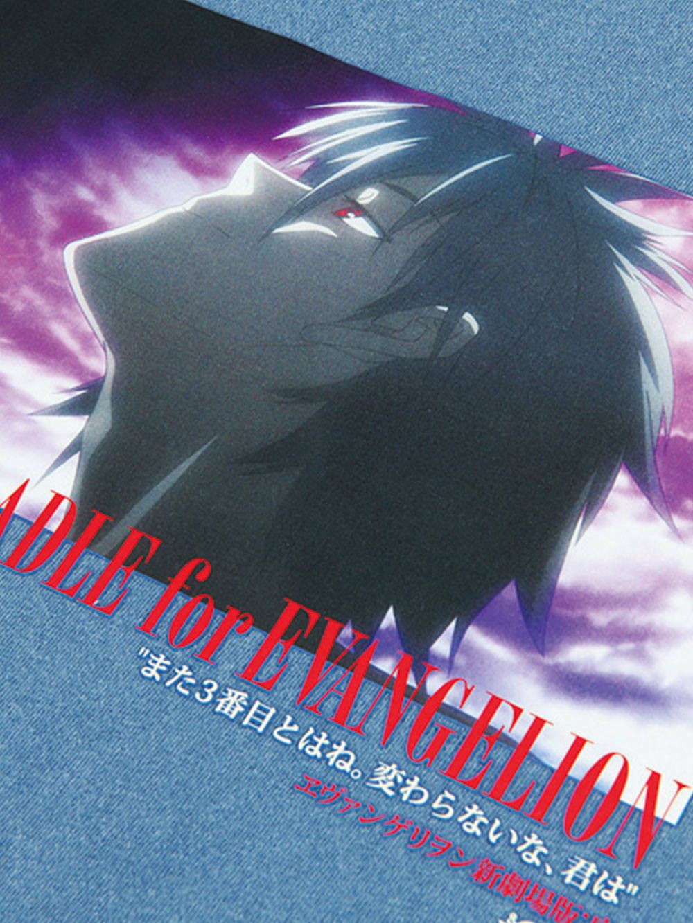 ROLLING CRADLE x EVA Tee Kaworu Nagisa
