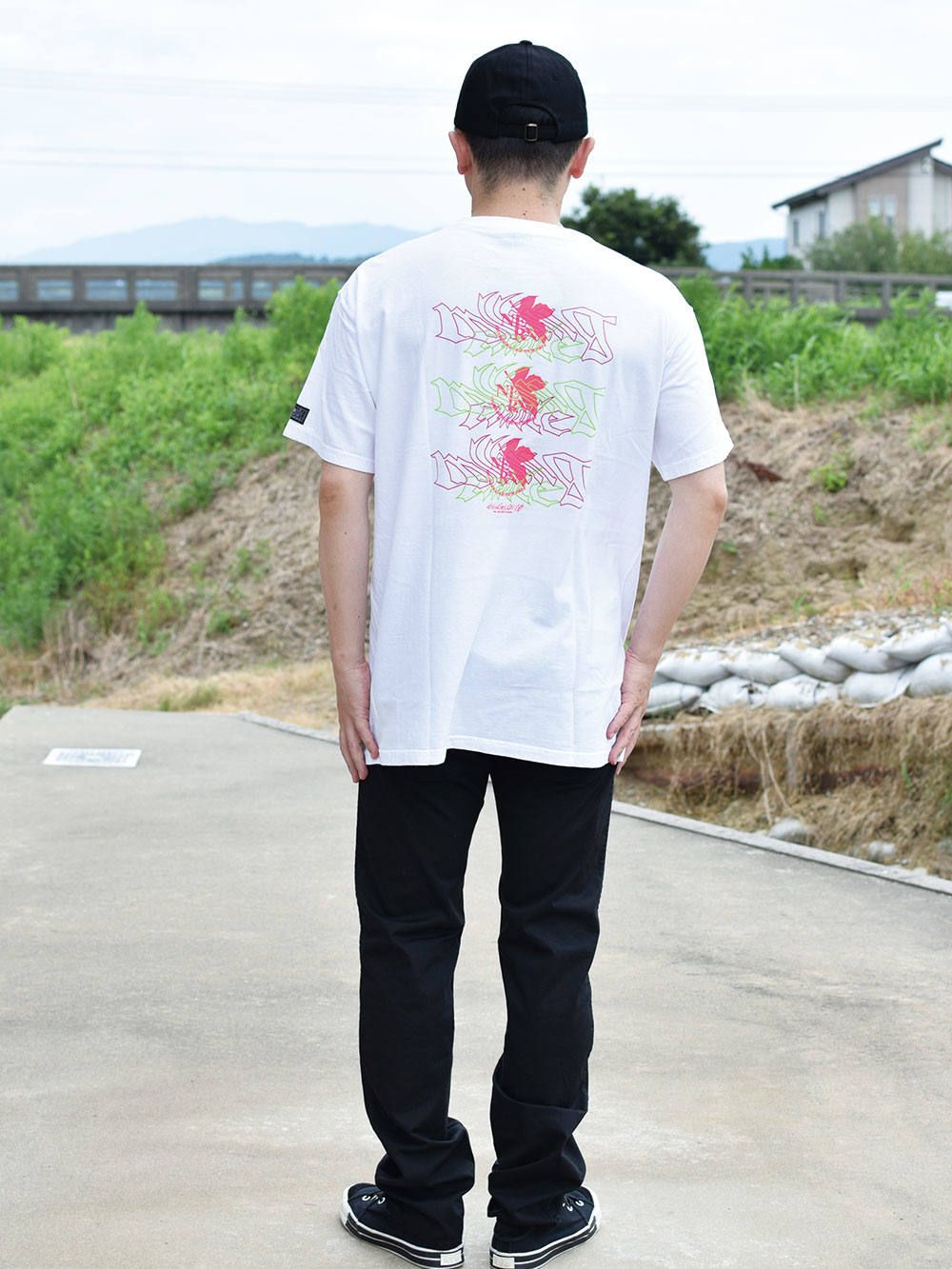 ROLLING CRADLE x EVA Tee Kaworu Nagisa