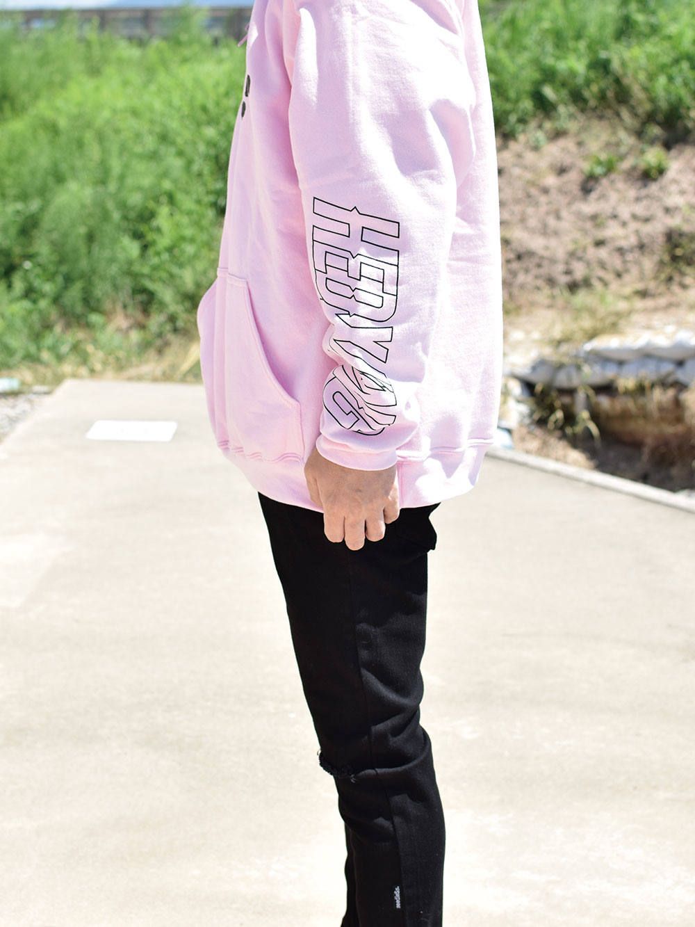 【 DOLL×HEDWiNG】Cross Cut Hoodie