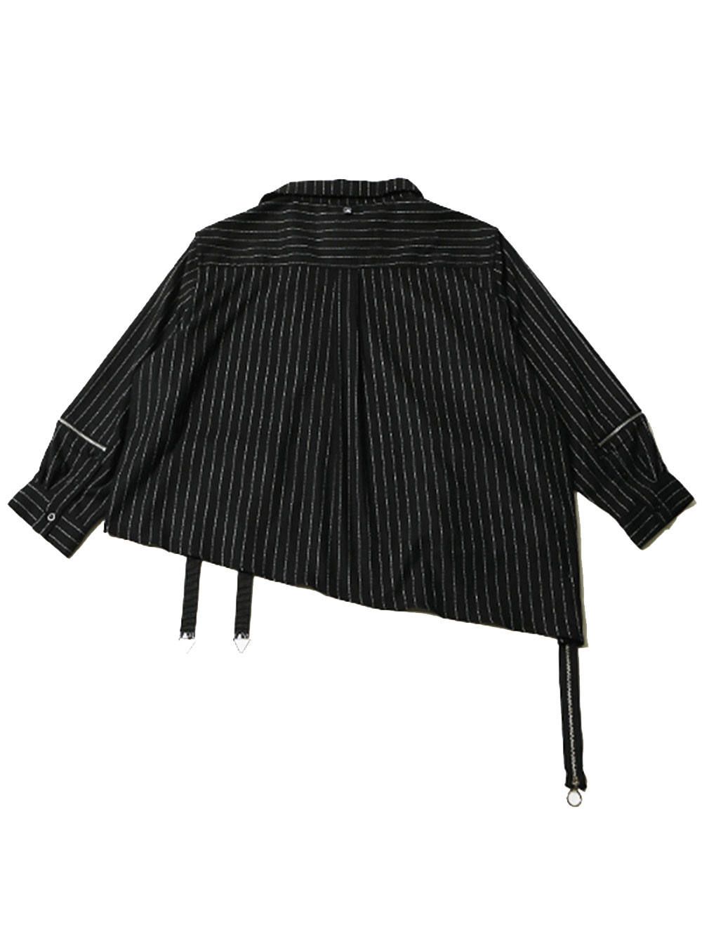 SHADOW -Deformed Pullover Shirts-
