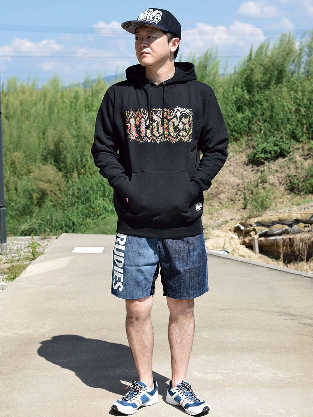 BOTANICAL SPARK HOOD-SWEAT