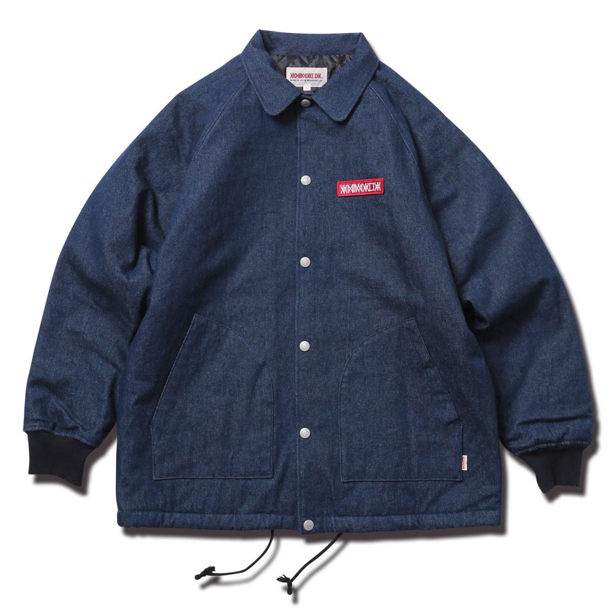 DENIM HEAVY COACH-JACKET